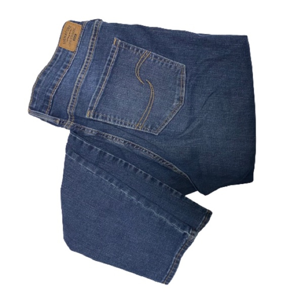 Levi's Strauss Gold Baby Bump Skinny Jeans with Stretch Sz M Maternity Jeans - Picture 9 of 14